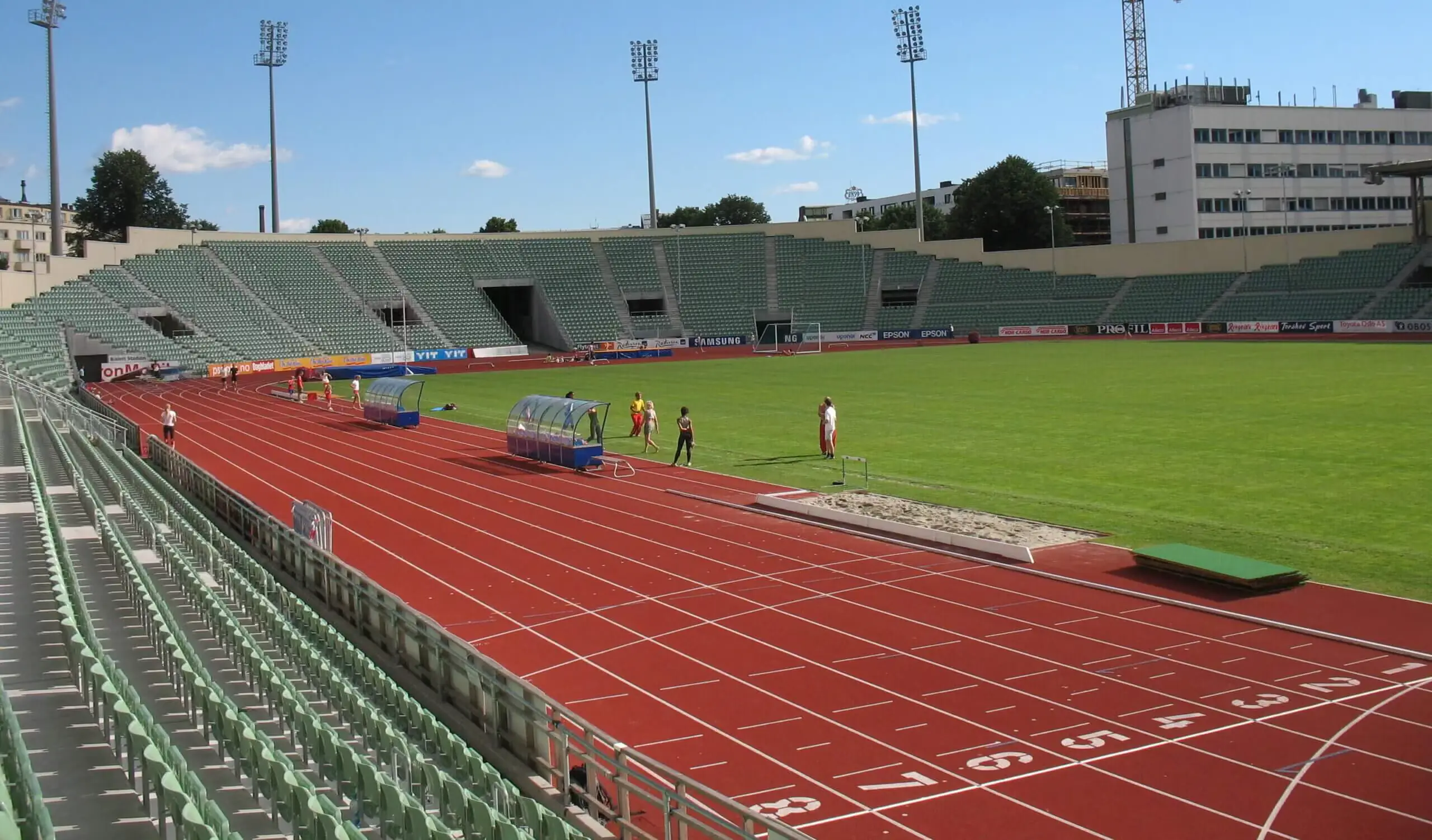 Bislett Stadium in Oslo, Norway